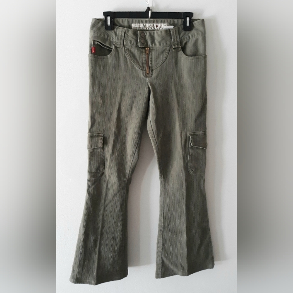 VTG Y2K Mudd Flare Cargo Jeans